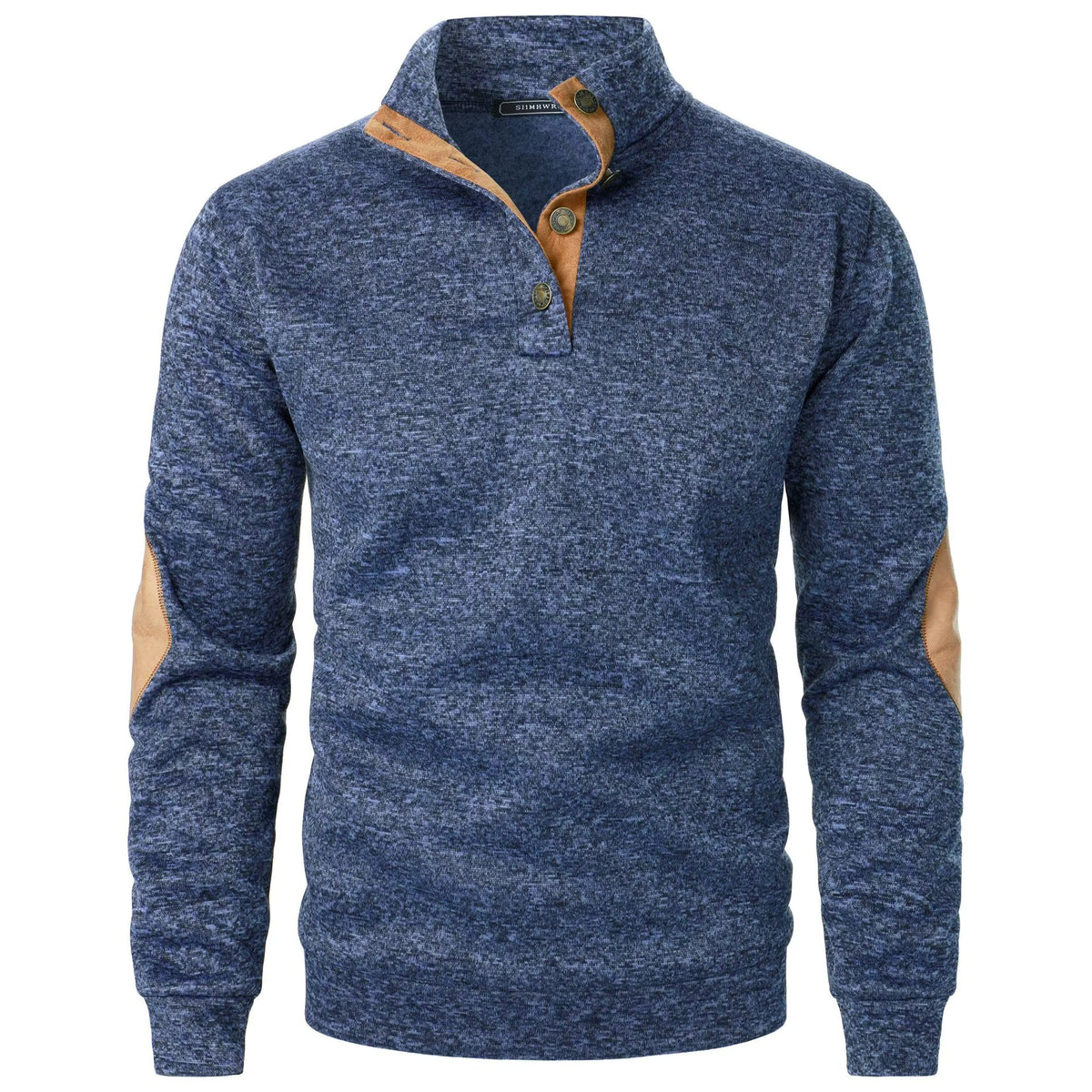 Nordholm Stockholm™ | Klassisk Sweatshirt med Knapdetaljer