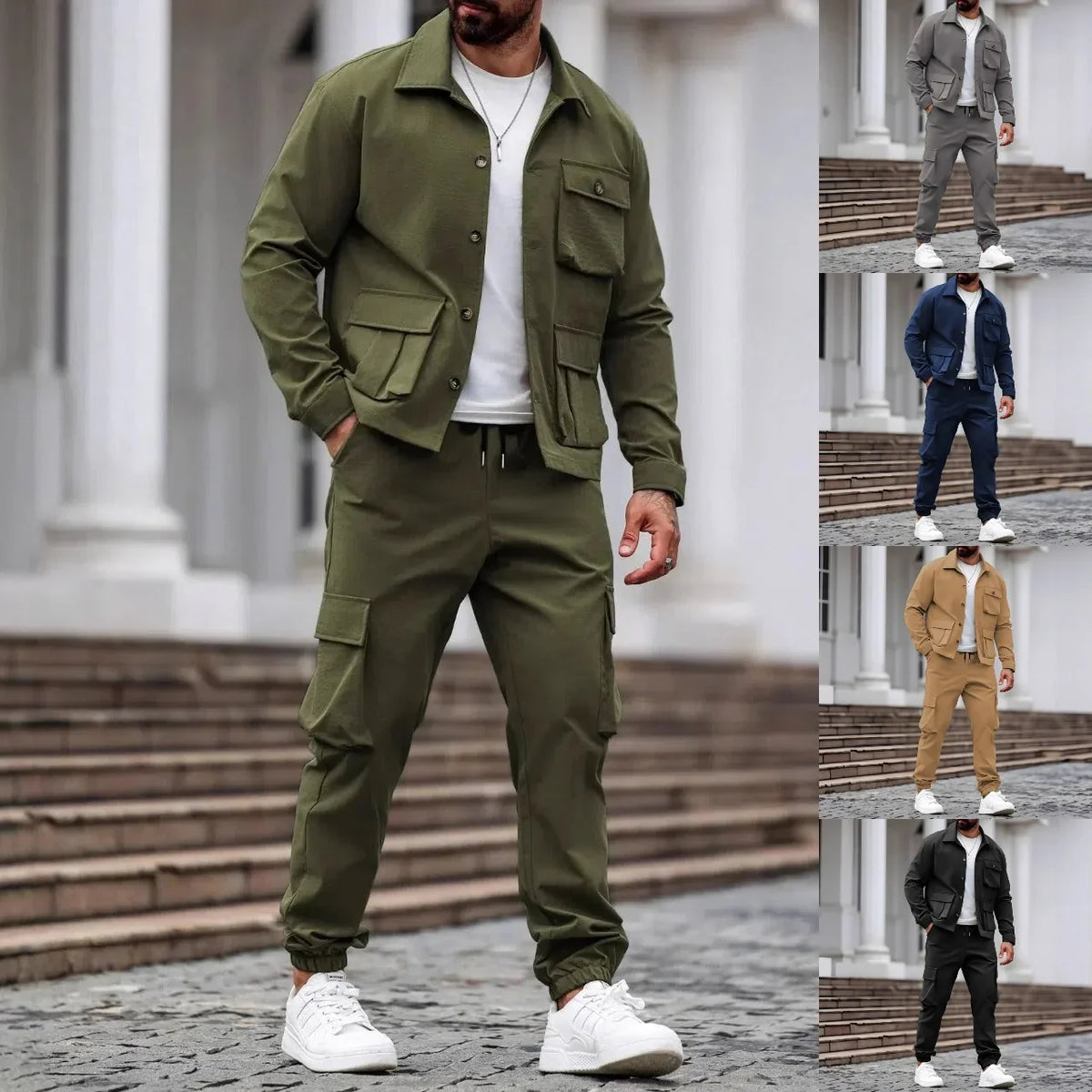 Beeckhoven™ | Elegant Men's Cargo Set