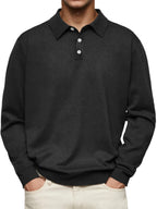 Beeckhoven™ | Långärmad Casual Poloshirt