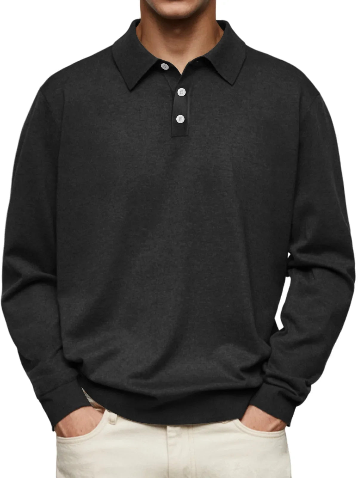 Beeckhoven™ | Långärmad Casual Poloshirt