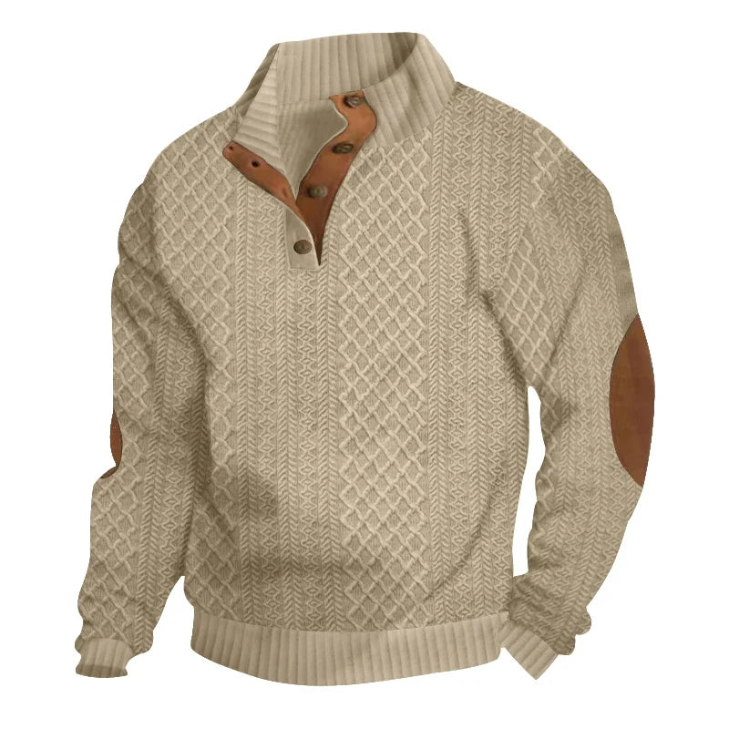 Beeckhoven™ | Knitted Sweater with Buttons