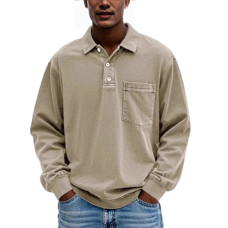 Beeckhoven™ | Långärmad Casual Poloshirt