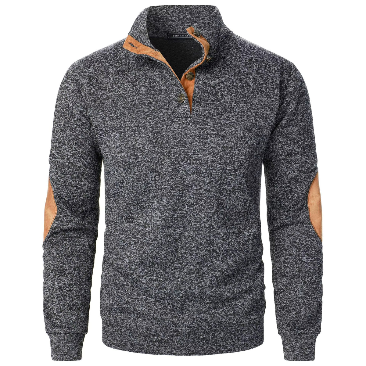 Nordholm Stockholm™ | Klassisk Sweatshirt med Knapdetaljer