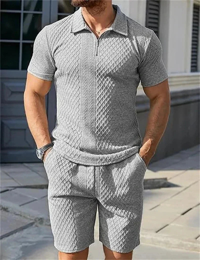 Beeckhoven™ | Herr Sommarset med Mönsterdesign