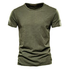 Beeckhoven™ | Sommar T-shirt med Rund Hals (Köp 1, Få 1 GRATIS)
