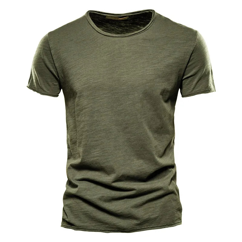 Beeckhoven™ | Sommar T-shirt med Rund Hals (Köp 1, Få 1 GRATIS)