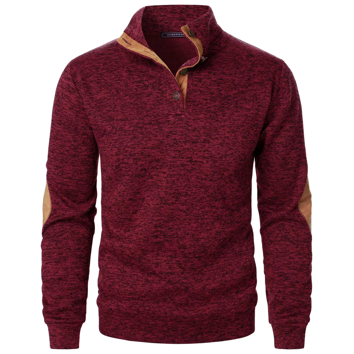 Nordholm Stockholm™ | Klassisk Sweatshirt med Knapdetaljer