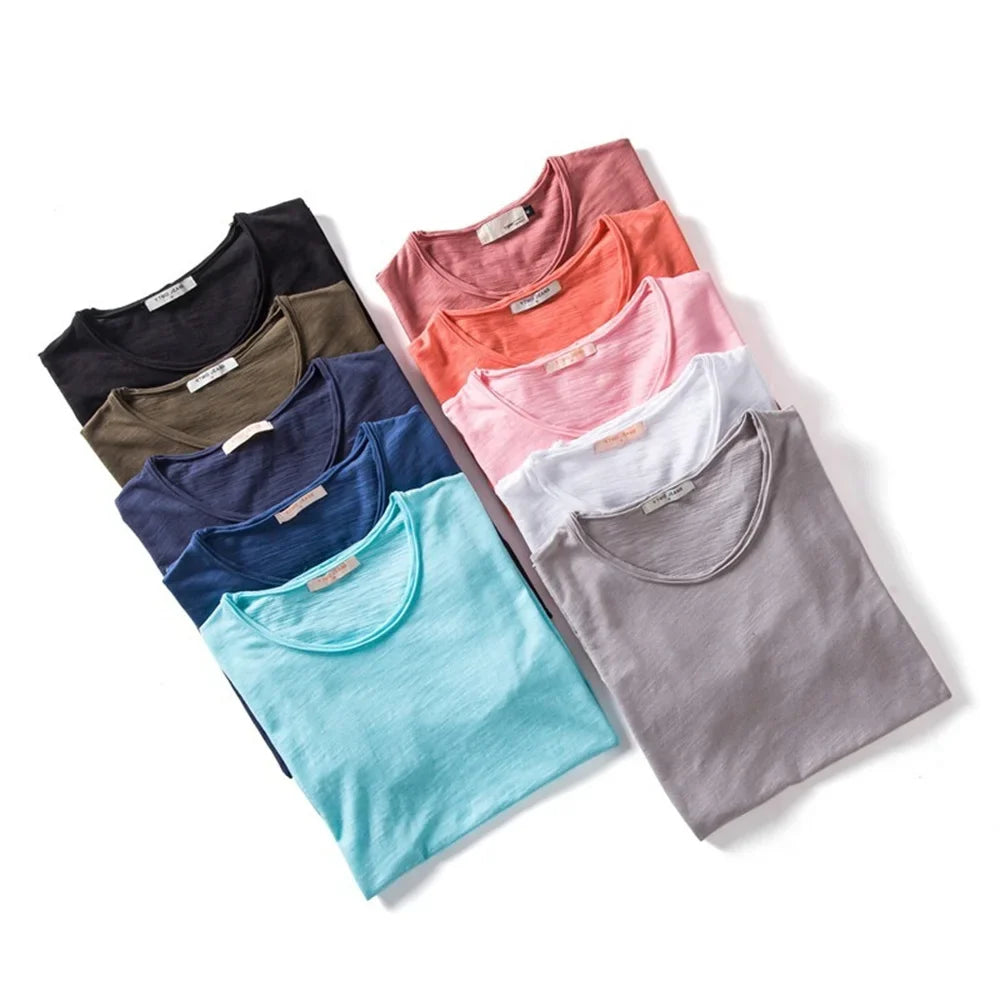 Beeckhoven™ | Sommar T-shirt med Rund Hals (Köp 1, Få 1 GRATIS)