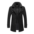 Icone™ WinterCoat: Lyxig Dubbel Krage Stilren Vinter Trenchcoat