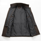 Icone™ WinterCoat: Lyxig Dubbel Krage Stilren Vinter Trenchcoat