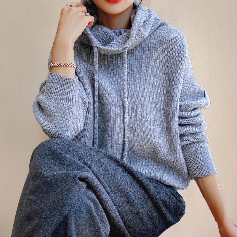 Hannah™ | Knitted Hoodie