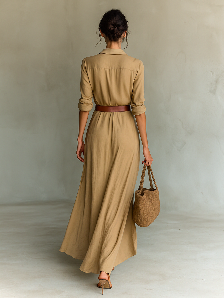 LILIANA – ELEGANT INSLAGD KLÄNNING