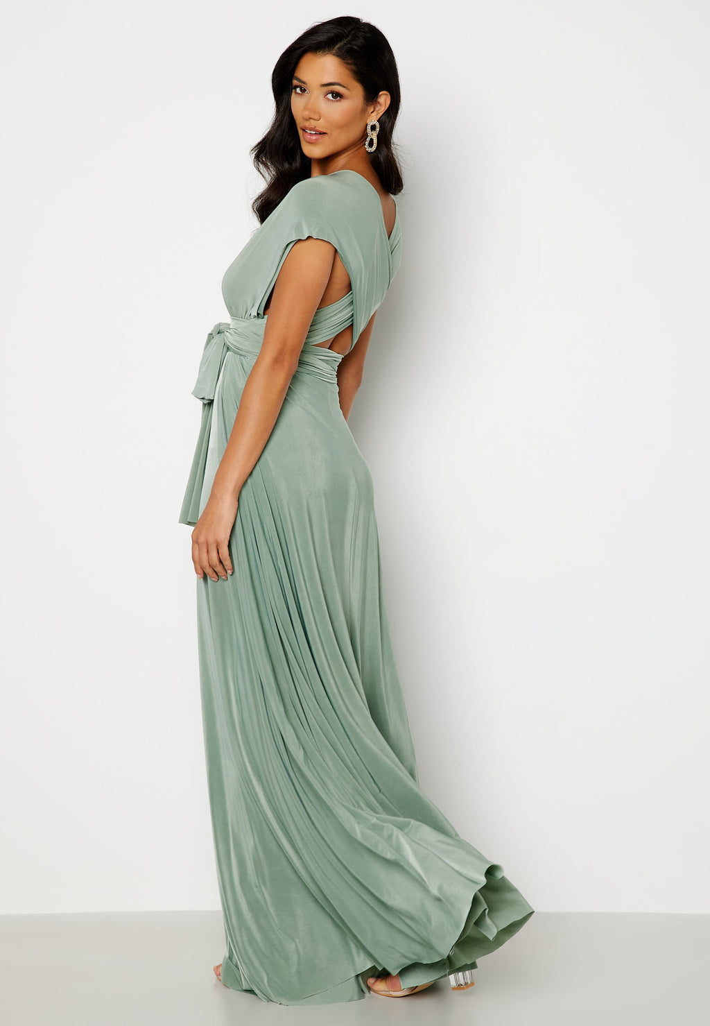 Multi Tie Maxi Dress