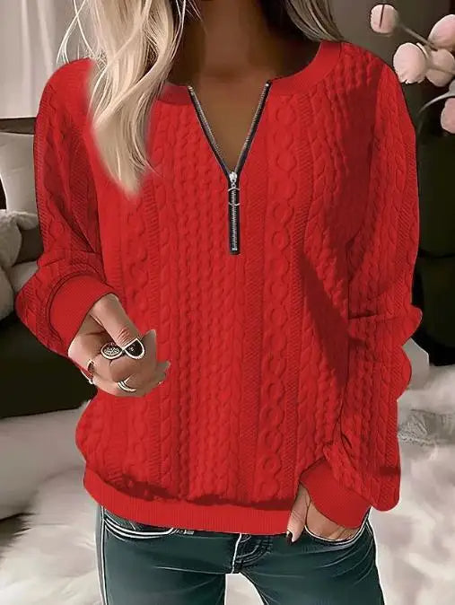 Aurora™ Luxe Zip-Up Sweater