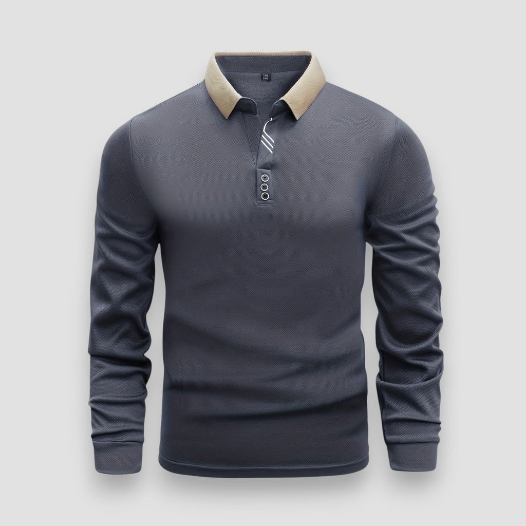 Beeckhoven™ | Lyxig Långärmad Polo (Köp 1, Få 1 GRATIS)
